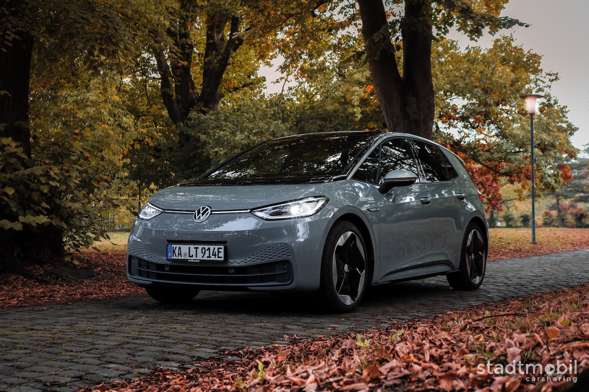 VW ID.3 in der Natur