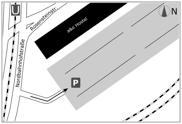 Der Lageplan Urlaubsstation Milchhof